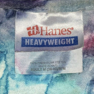 Hanes Men's Tie Dye T Shirt Smile Moni Jamaica Hippie Dreads Souvenir Size M