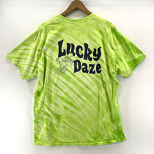 Gildan Men's Tie Dye T Shirt Grand Lake Casino Lucky Daze Leprechaun Size XL