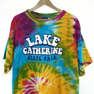 MV Sport Lake Catherine State Park Men's Size XL Tye Dye