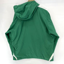 Sport Tek Women's Half Zip Windbreaker Hoodie SW Lacrosse Sports Green Size L