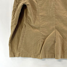 Wrangler Women's Corduroy Blazer Ribbed Jacket Made USA Vtg Camel Tan Size S