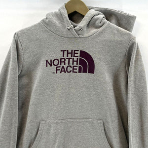 The North Face Women's Hoodie Fleece Sweater Outdoor Purple Gray Size M