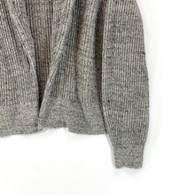 Gap Women's Knit Sweater Open Cardigan Cozy Cottage Relaxed Heather Gray Size L