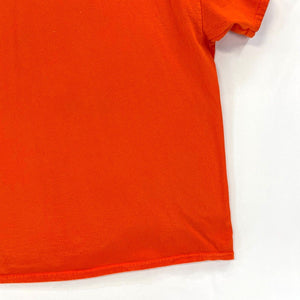 Gildan Men's T Shirt Suzie Q's Fort Smith AR Souvenir Bright Orange Size XL