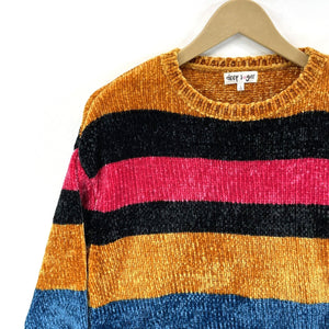 Colorful Knit Sweater Deep Sugar Size S