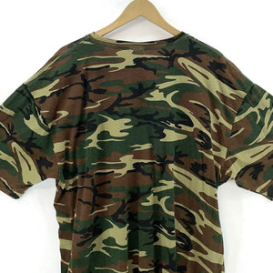 Code 5 Men's Graphic T Shirt Cadet Corey Army Military Brown Green Camo Size 2XL