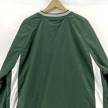 Sport Tek Men's Coach Windbreaker Pullover Saint Bede Bruins Green Size 2XL