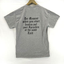 Gildan Men's Graphic T Shirt German Quote Irh Kann' Deutsch Gray Size M