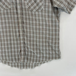 Express Rider USA Plaid Shirt L