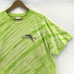 Gildan Men's Tie Dye T Shirt Grand Lake Casino Lucky Daze Leprechaun Size XL