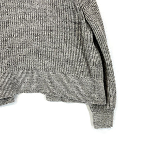 Gap Women's Knit Sweater Open Cardigan Cozy Cottage Relaxed Heather Gray Size L