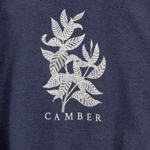 Champion Eco Women's Camber Sweatshirt Plant Leaf Graphic Cozy Soft Blue Size M