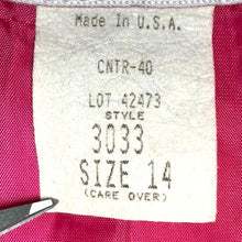 GW Division of Graff Women's Blazer One Button Pockets Made USA Vtg Pink Size 14