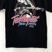 Alstyle Men's Graphic T Shirt Ted Nugent Sonic Baptizm 2016 Tour Black Size M