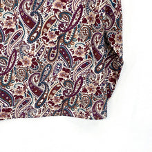 Light Purple Paisley Shirt Women S