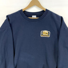 Gildan Men's Sweatshirt Charlie's Deli Sandwich Dayton OH Souvenir Blue Size XL