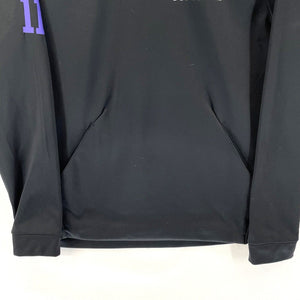 Nike Dri Fit Men's Hoodie Softball 11 Fayetteville Bulldog Sports Black Size L