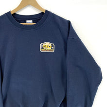 Gildan Men's Sweatshirt Charlie's Deli Sandwich Dayton OH Souvenir Blue Size XL