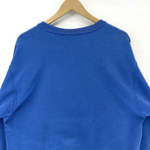 Vtg Men's Graphic Sweatshirt Rogers Grunge Boxy Relaxed Blue Size M