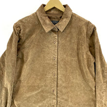 Luxury Taupe Brown Suede Jacket Size L