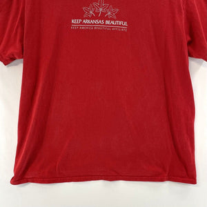 Men's XL Volunteer T-shirt Red