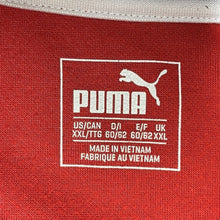 Puma Men's 1/4 Quarter Zip Pullover Dry Cell Futbol Club Arkansas Red Size 2XL