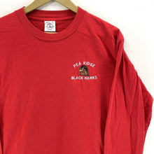 Delta Red Vintage Tee Black Hawks M