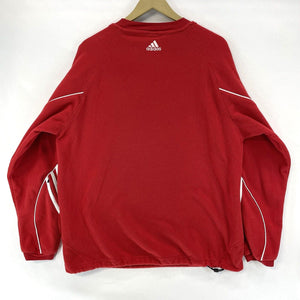 Adidas Men's Fleece Sweater North High Redskins Cross Country Sports Red Size M