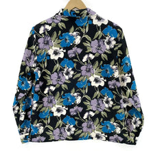 M Size Y2K Floral Top Black