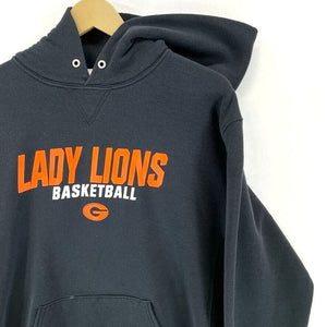 Russell Athletic Men's Sweater Hoodie Lady Lions Basketball Sports Black Size L