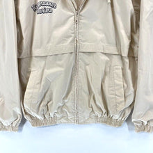 Inner Harbor Men's Coaches Jacket Pockets Ridgerunner Couriers Vtg Beige Size M