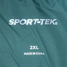 Sport Tek Men's Coach Windbreaker Pullover Saint Bede Bruins Green Size 2XL