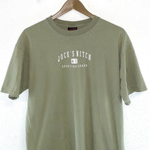 Soffes Mens Graphic T Shirt Jocks Nitch Vtg Made USA Single Stitch Green Size L