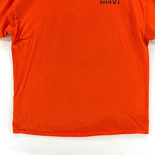 Gildan Men's T Shirt Suzie Q's Fort Smith AR Souvenir Bright Orange Size XL