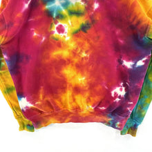 Retro Vision Women's Tie Dye Hoodie Fudge Smiley Face Mackinac Island Size S