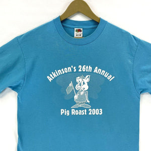 Fruit Loom Pig Roast T Shirt L