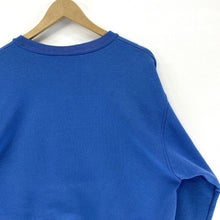 Vtg Men's Graphic Sweatshirt Rogers Grunge Boxy Relaxed Blue Size M