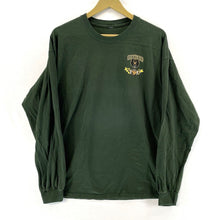 Baylor University Men's Bears Football T Shirt Green Size L