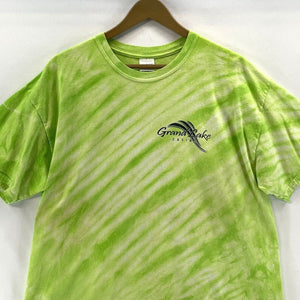 Gildan Men's Tie Dye T Shirt Grand Lake Casino Lucky Daze Leprechaun Size XL