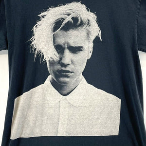 Gildan Women's Band T Shirt Justin Bieber Purpose Tour Distressed Black Size M