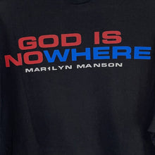 Winterland 1998 Marilyn Manson Tee Shirt God Is Nowhere Vintage 90's Size L