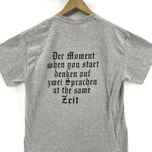 Gildan Men's Graphic T Shirt German Quote Irh Kann' Deutsch Gray Size M