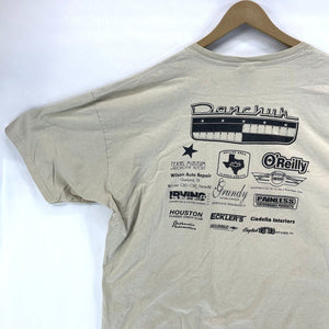 Gildan Men's T Shirt Lone Star 29 Classic Chevy Convention Beige Size 2XL