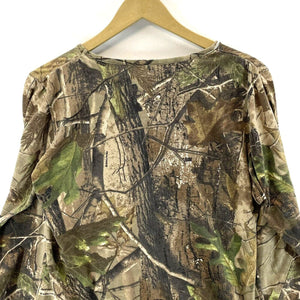 Lady Belle Women's Ranger T Shirt Sexy Hunting Real Tree APG Camo Size M