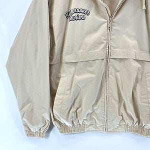 Inner Harbor Men's Coaches Jacket Pockets Ridgerunner Couriers Vtg Beige Size M