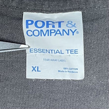 Port & Co Men's T Shirt X7 Packsize Blueprint Engineering Souvenir Gray Size XL