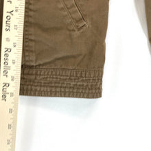 Tantrums Women's Light Jacket Fitted Pockets V Neck Western Brown Size XL