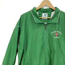 Agusta Sportswear Men's Windbreaker Valley Springs Tiger Sports Green Size 2XL