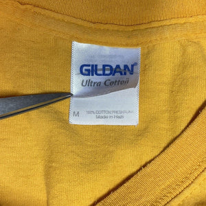 Gildan Men's Graphic T Shirt I Teach Whats Your Superpower Apple Yellow Size M