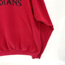 Hanes Men's Hoodie Sweater Ramay Pride Runs Deep Indians Sports Red Size XL